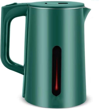 Elektrische Waterkoker - Snelkookpan - Heet Water Maken - Snelle Kookfunctie - 3 Liter - Groen