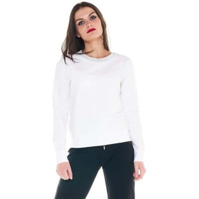 Sweaters Leone 1947 Woman Crewneck Crystal
