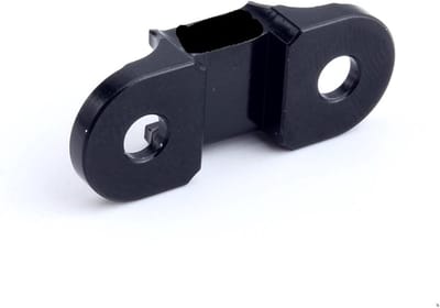 Fiets Kabel Gids - Remleiding Houder - Fietsen Organiseren - Lichtgewicht Aluminium - 1 Stuk - Zwart