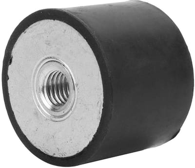 Dailygoods- Silent Bloc 4 Stuks - Rubber Demper - Vibratie Isolator - M10 Beugel - Schokabsorptie - Duurzaam Materiaal