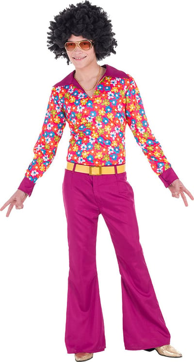 Boland - Kostuum Hippie Groove (M/L) - Volwassenen - Hippie -