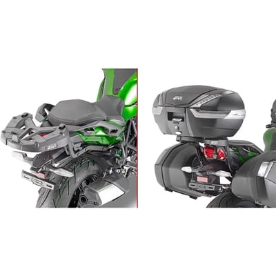 Motorfiets topkoffer steun Givi Monokey ou Monolock Kawasaki Ninja H2 SX (18 à 20)