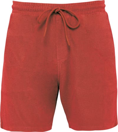 Native Spirit Ecologische badstof herenshort NS727 - Paprika - 3XL