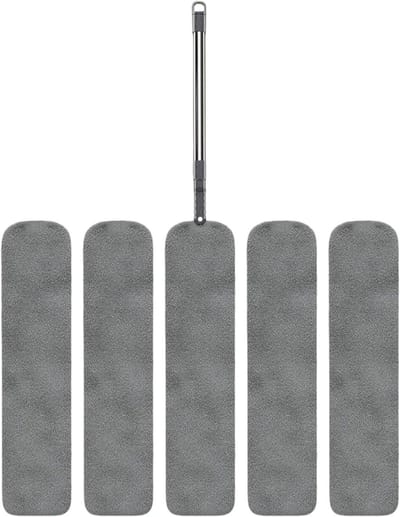 Spleetstofzuiger - Microvezelborstel - Diep Reinigen - Flexibele Buigkop - 185 cm - Veelkleurig