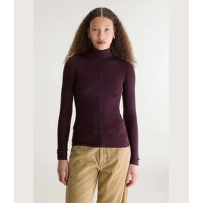 T-Shirt Lange Mouw Bellerose Flawy Burgundy