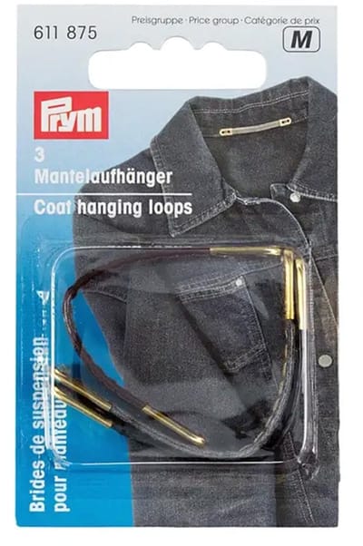 PRYM Mantelhangers kunstleer assortiment kleuren 611875 - Prym