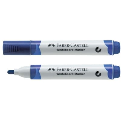 Faber-Castell whiteboardmarker - blauw - ronde punt - FC-254051