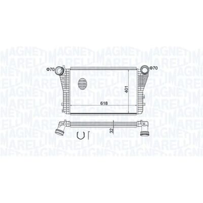 Intercooler MAGNETI MARELLI 351319204030