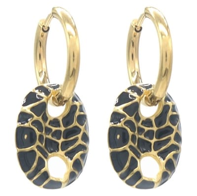 Oorbellen - oorhangers - ringen - accessoire - sieraad - oorsieraad - goudkleurig - wit - RVS - hip - tijdloos - cadeau - feest - chique - dames - vrouwen
