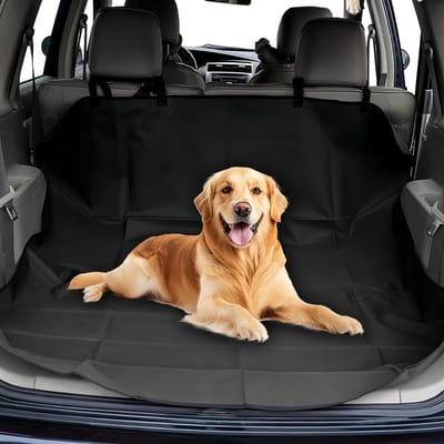 ZMR® Kofferbak Beschermhoes Hond - Hondendeken Auto - Kofferbak Bescherming - Zwart - 26cm x 25cm x 3cm