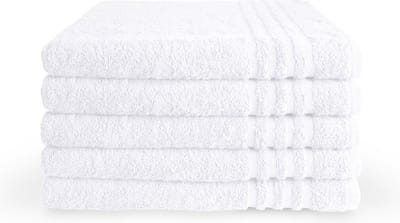 Byrklund Handdoeken 70 x 140 - Set van 5 - 100% Katoen - Hotelkwaliteit - Zacht en Absorberend - Wit