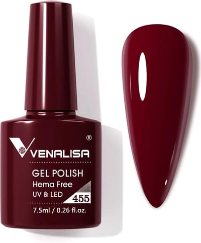 Venalisa UV Gellak Bordeaux Rood - 7.5 ml - Bordeaux Gellak - Rode Gellak - Gellak Rood - Gellac Rood - Gellak Donker Rood - Gellak Red - Gellak Kleuren - Venalisa Gellak - Gellak Nagellak
