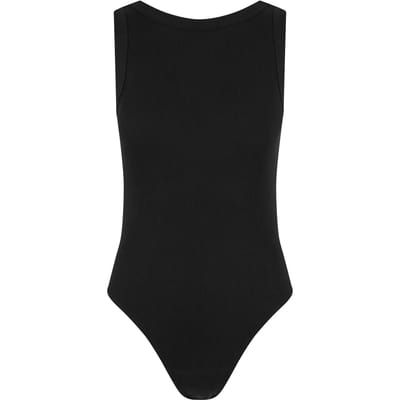 Urban Classics - Rib Tank Bodysuit - 3XL - Zwart