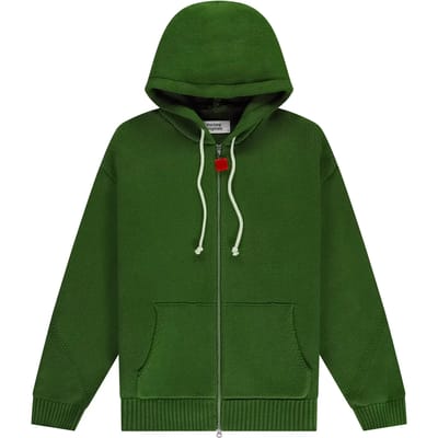 Gebreid hoodie met rits The New Originals Chunky
