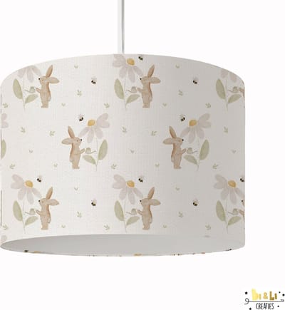 Hanglamp Konijntjes-bunnys-lamp-kinderkamer-bunny