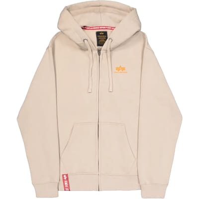 B Hooded sweatshirt met klein logo Alpha Industries Basic