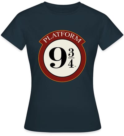 Harry Potter Platform 9 3/4 T-Shirt Dames