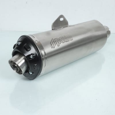 Pot d échappement Polini pour Scooter Kymco 400 X-citing 2012 à 2020 190.0048 / inox Neuf