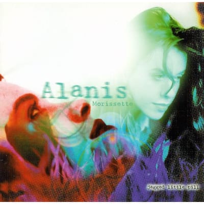 CD ALANIS MORISSETTE Jagged Little Pill 9362459012 MAVERICK 1995 Europa Rock Gebruikt blue