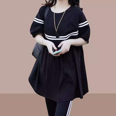 Grote Maat Sportkleding Pak Dames Nieuwe Koreaanse Versie Los en Modieus Slank en Casual Tweedelige Set Dameskleding Dik Meisje 4XL