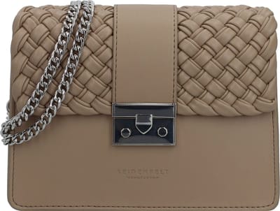SEIDENFELT MANUFAKTUR Schoudertas Woven Roros Powder Taupe