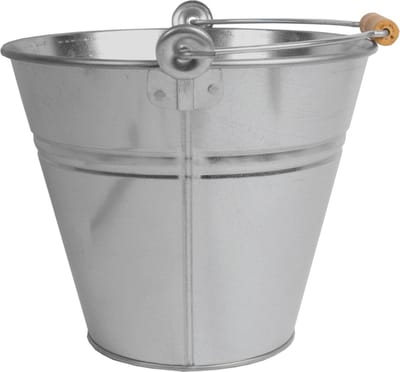 Talen Tools - Emmer - Verzinkt staal - Met hengsel - 10 liter