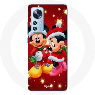 Coque - maniacase - Xiaomi Mi 12 / 12X - Mickey Mouse - Souple - Protection enfant noir