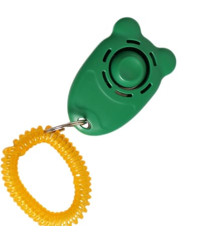 Huisdier Trainings Clicker - Gedragstrainer Hulp - Gedrag Trainen - Met Polsband - 45 x 7 x 2 cm - Blauw