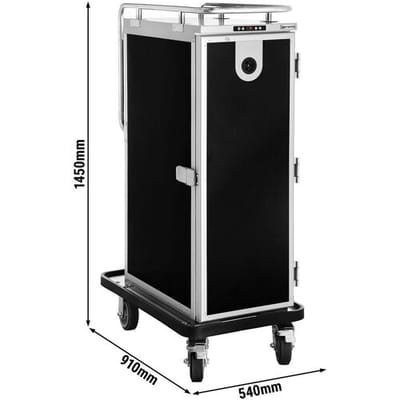 GGM Gastro Bankettwagen - Beheizt - 216 Liter - für 12x GN 1/1