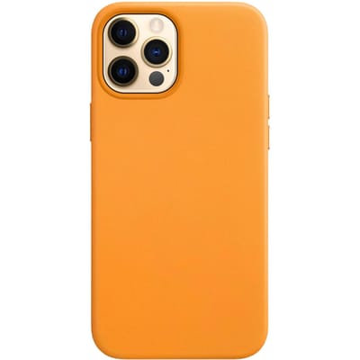 iPhone 12 Pro MagSafe Leren hoesje - Geel