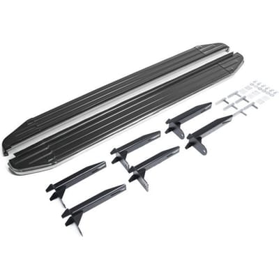Marchepied - J&J AUTOMOTIVE - Volkswagen Amarok 2016-2022 - Aluminium - Homologation TÜV - Installation facile