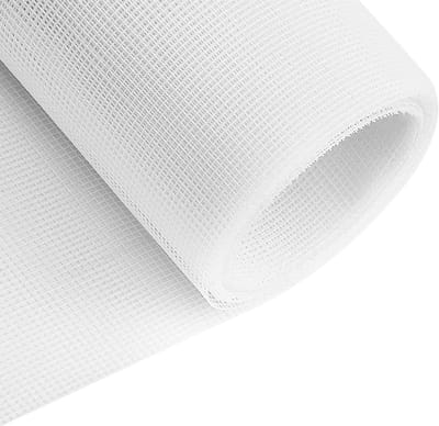 Insectenwerend Hor voor Ramen en Deuren, 120 x 250 cm, Verstelbaar en Snijdbaar, Glasvezel, Wit, Effectieve Bescherming tegen Vliegen en Muggen