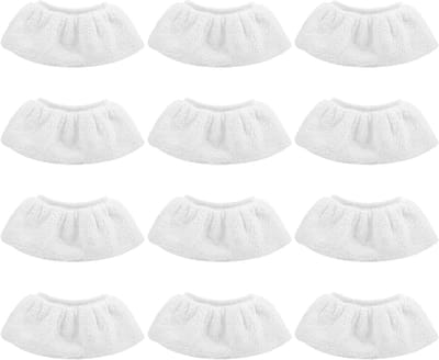 Set van 12 Microvezeldoeken voor Stoomreinigers - Ideaal voor Schoonmaken, Vlekken Verwijderen en Huishoudelijk Gebruik