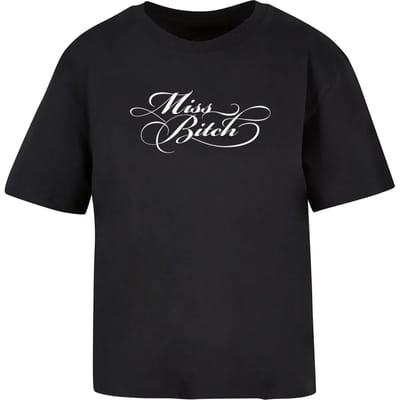 Dames-T-shirt Miss Tee Miss Bitch