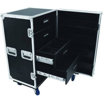 Roadinger Roadinger TSF-1 30126428 Flightcase (l x b x h) 625 x 645 x 1170 mm