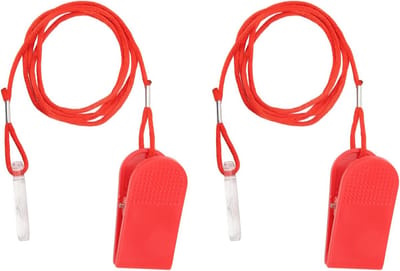 Loopband Veiligheidsschakelaar - Veiligheidssleutel - Veilig Trainen - Automatische Stop - 2 Stuks - Rood