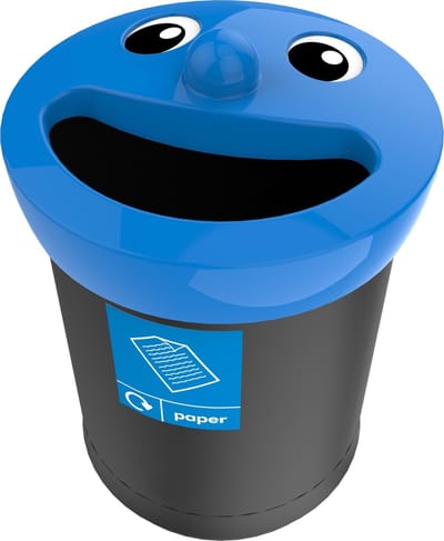 Smiley Face recycling afvalbak 52 liter, paper (VB719464)