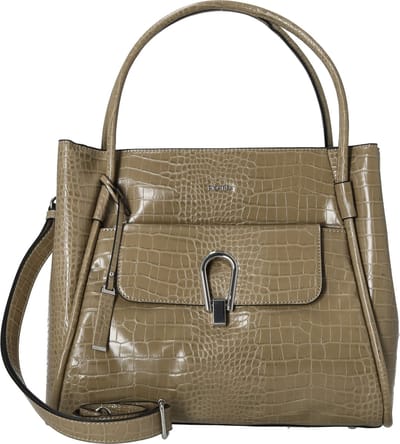 Picard Croco - Handtas 36 cm Synthetik (cactus)