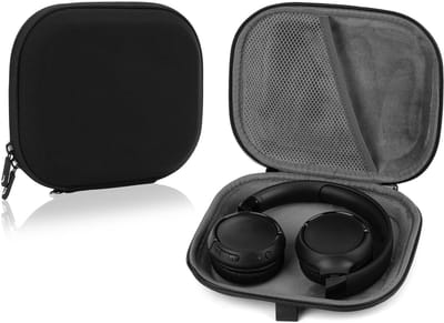 SPHProducts - Hoofdtelefoon draagtas - Beschermende case - Harde schaal - Zwart - Oplader opslag - Geschikt voor hoofdtelefoons - Model LI5276
