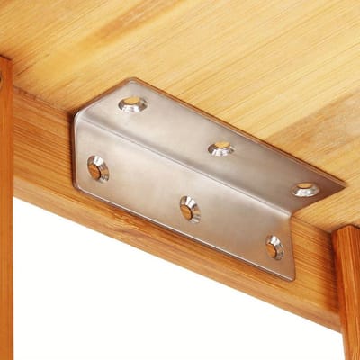 Hoekbeugels Zware Hoekbeugel 90 Graden Interne L-Beugels voor Houtverbinding Bevestigingsmiddel L Hoekbeugels voor Raam Kast Tafel Meubels