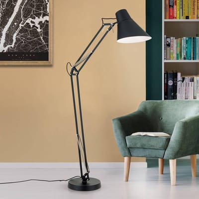 ORION Vloerlamp Bachelor met verstelbare scharnier