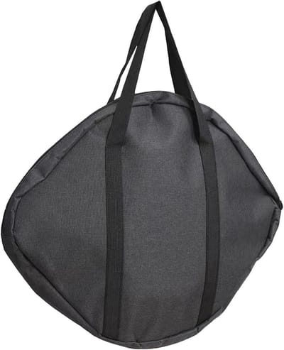 Pan Draagtas - Pot Opbergtas - Veilig Vervoer - Waterdicht Oxford Materiaal - 38 cm - Zwart