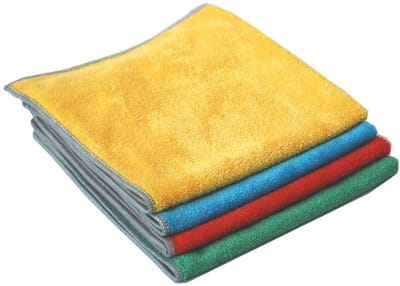 Flipper Nivo Microvezeldoeken - 40 x 40cm - Assorti - 4 Stuks