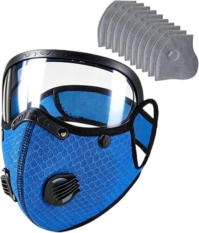 Stofmasker - Gezichtsbedekking - Houtbewerking - Anti-condens - 10 reservefilters - Zwart