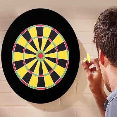 Dartbord Beschermring Surround voor 45 cm Dartborden - Ø 72 cm Stootrand Muurbeschermer