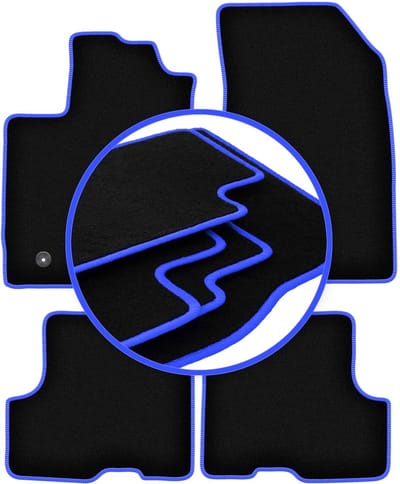 CARLUX-BLUE automatten voor: Dacia Duster II 2WD SUV (2018-)