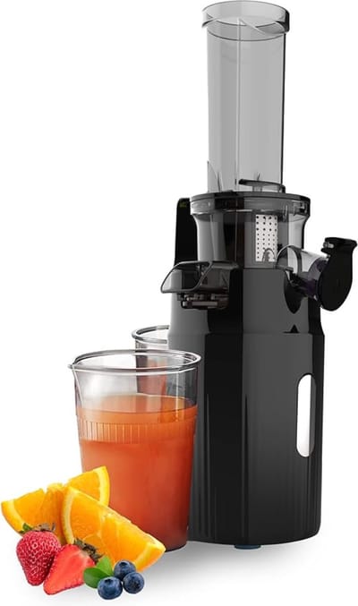 Sapcentrifuges Groenten En Fruit – Slowjuicer Met 3 Snelheden – Sapcentrifuge 300ml - slow juicer – Zwart