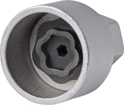SW-Stahl 02384L-18 velgslot demontage adapter I geschikt voor BMW I adapter 58 I demontage gereedschap voor het losmaken van het wielslot I ontgrendelingsgereedschap voor velgsloten I velgslottrekker