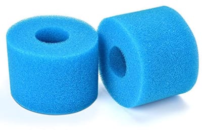 Herbruikbare zwembadfilterspons S1 - 2 stuks voor effectieve filtratie