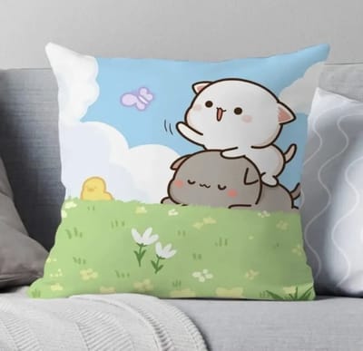 Velvet Cuddle Cats Collection kussenhoes - 45x45 cm